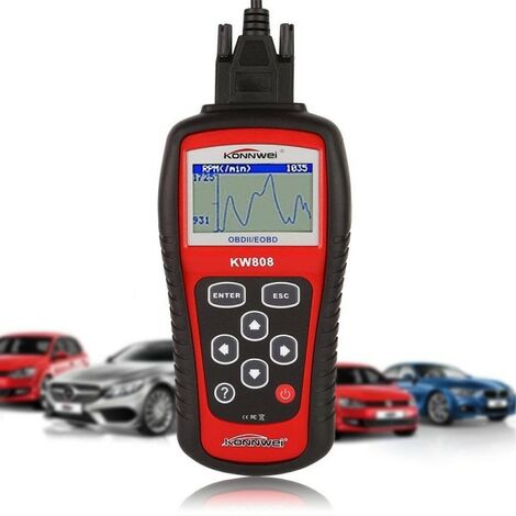 TRADE SHOP TRAESIO Obd Obd2 Obdiieobd Tester Pcm Code Reader Diagnosis Codes Car Errors Kw808