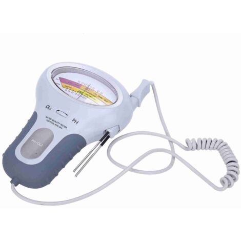 Testeur PC-102 de chlore et pH pour piscine et spa – Avec sonde – Mesure précise et fiable