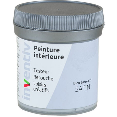 Testeur Peinture Intérieure Satin Bleu Encre 7 - INVENTIV