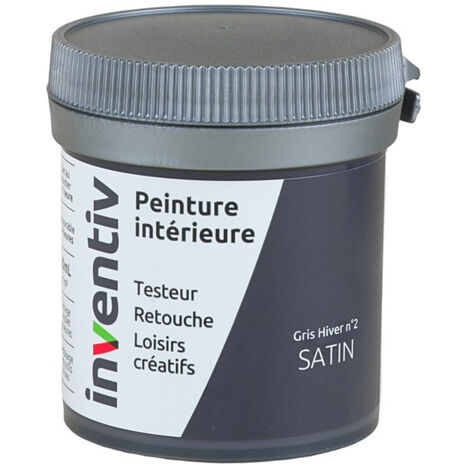 Testeur Peinture Intérieure Satin Gris Hiver 2 - INVENTIV - 0,08L