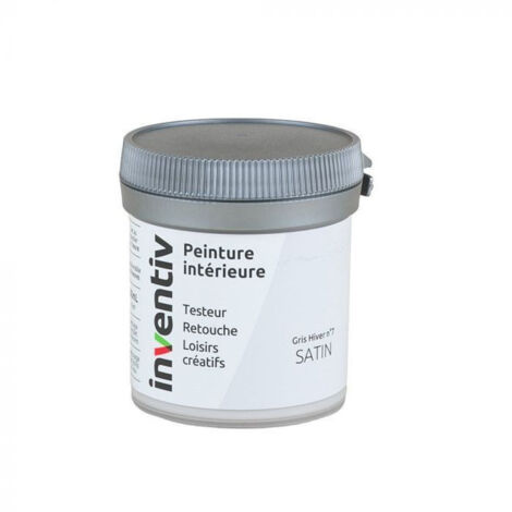 Testeur Peinture Intérieure Satin Gris Hiver 7 - INVENTIV