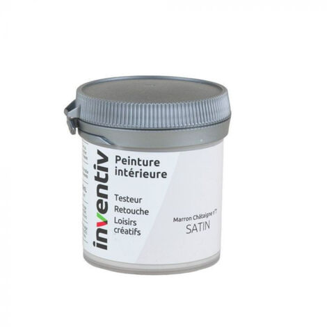Testeur Peinture Intérieure Satin Marron Châtaigne 7 - INVENTIV