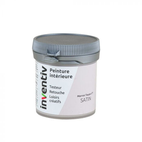 Testeur Peinture Intérieure Satin Marron Taupe 7 - INVENTIV