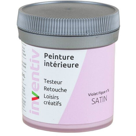 Testeur Peinture Intérieure Satin Violet Figue 6 - INVENTIV