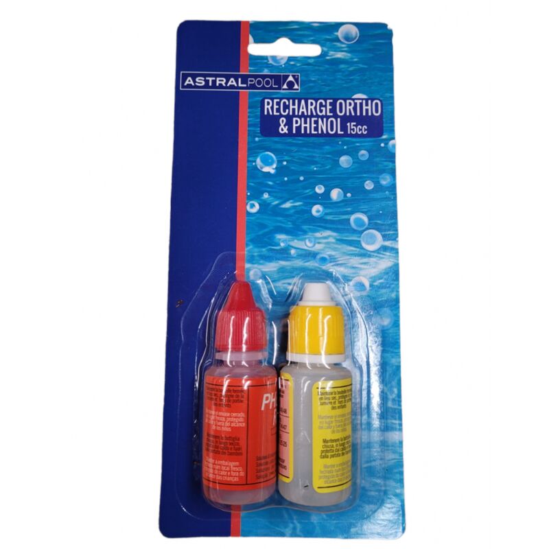 

Recambios de reactivos - OTO y Fenol para el análisis del agua
