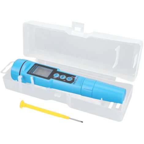 Testeur pH ORP Température 3 en 1 OPR-689 pour Piscine, Aquarium et Eau Potable