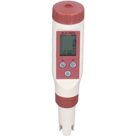 Testeur pH Sans Fil Bluetooth 4-en-1 pour Mesure pH/TDS/CE/Temp avec Synchronisation App