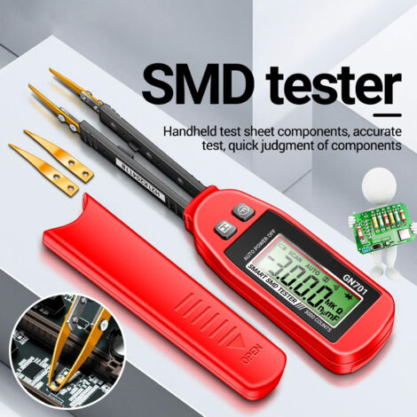 Testeur SMD GN701 pour Résistance, Capacité, Diode, 3000 Counts