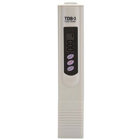 Testeur TDS , compteur numérique multifonction, testeur professionnel de qualité de l'eau, testeur de pureté, débitmètre 0-9990 ppm avec écran LCD pour eau du robinet et aquarium