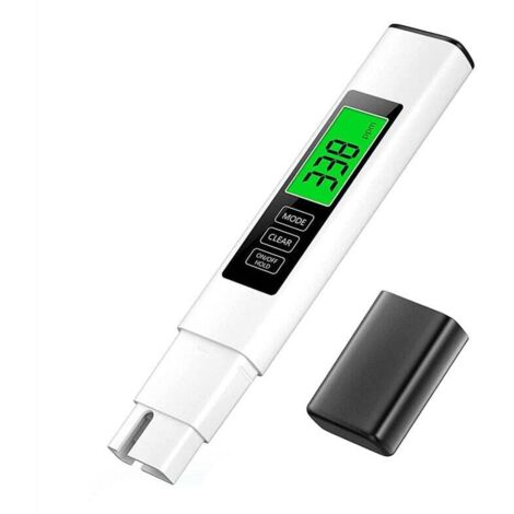 Testeur TDS Numérique Haute Précision pour Eau Potable Qualité Kit de Mesure Intégré