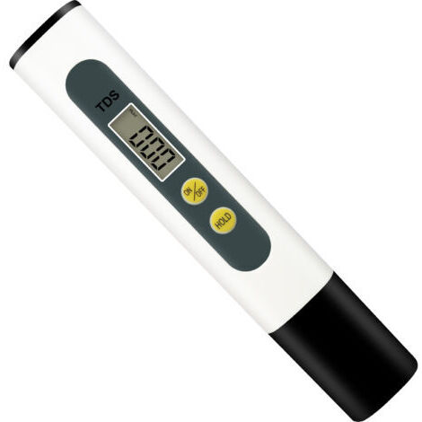 Testeur TDS Qualité d'Eau Numérique LCD pour Analyse Eau Potable, Hydroponique, Aquarium Plage 0 9999PPM