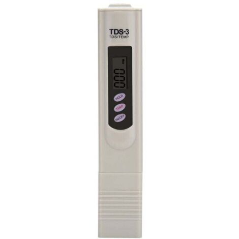 Testeur TDS Ulisem, compteur numérique multifonction, testeur professionnel de qualité de l'eau, testeur de pureté, débitmètre 0-9990 ppm avec écran LCD pour eau du robinet et aquarium