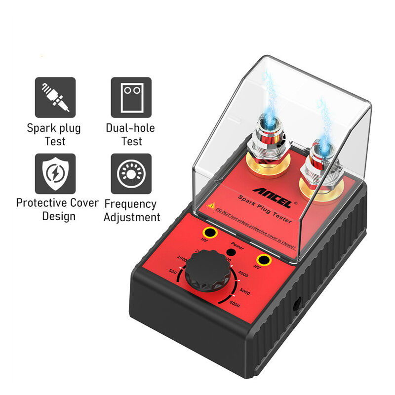 Testeurs d'allumage de testeur de bougie d'allumage de voiture 220V 110V, analyseur de double trou d'outil de diagnostic automobile,outils