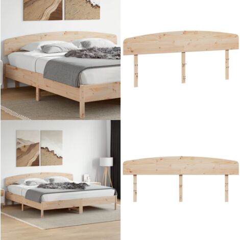 Testiera 200 cm in Legno Massello di Pino - Testiera in pino - Testiera per letto