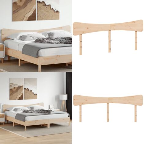 Testiera 200 cm in Legno Massello di Pino - Testiera in pino - Testiera per letto