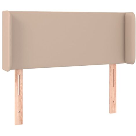 Testiera ad Orecchio Cappuccino 83x16x78/88 cm in Similpelle vidaXL