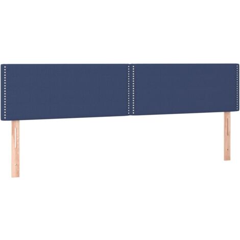 Testiera Blu 200x5x78/88 cm in Tessuto vidaXL