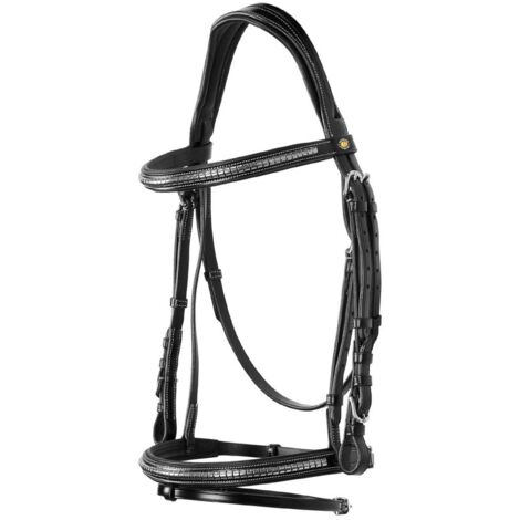 Testiera clincher np senza redini new: full, Marrone