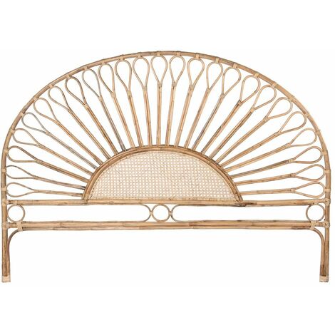 Testiera letto in rattan incannicciato 90 cm Joséphine