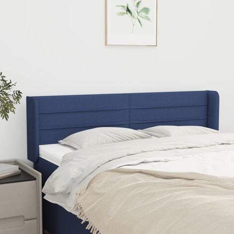 Testiera letto Monaco, 1 Modulo 90x90 - Night Blue