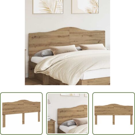 Testiera in legno artigianale -  Testiera Rovere artigianale 180 cm Legno multistrato
