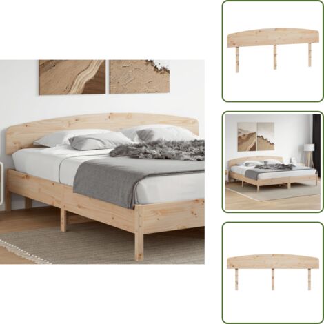 Testiera in legno massello - vidaXL Testiera 180 cm in Legno Massello di Pino - Testiera per camera da letto