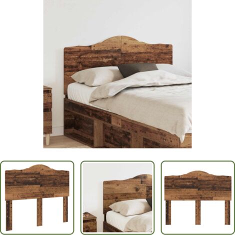 Testiera in legno multistrato -  Testiera Legno vecchio 120 cm Legno multistrato