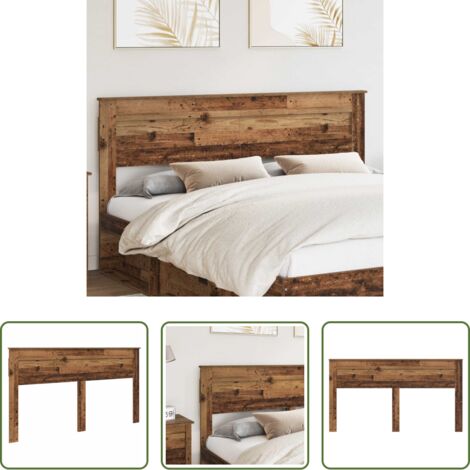 Testiera in legno multistrato -  Testiera Legno vecchio 180 cm Legno multistrato