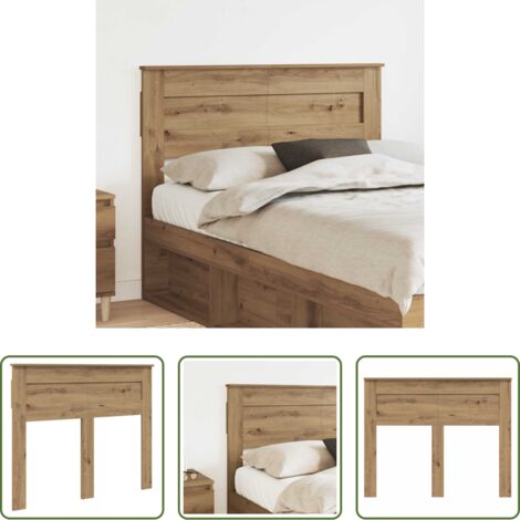 Testiera in legno multistrato -  Testiera Rovere artigianale 120 cm Legno multistrato