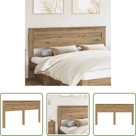 Testiera in legno multistrato -  Testiera Rovere artigianale 180 cm Legno multistrato