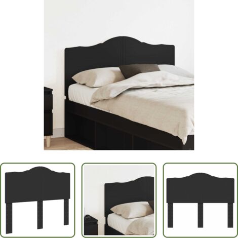 Testiera in legno multistrato -  Testiera Rovere Nero 120 cm Legno multistrato