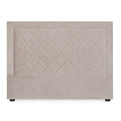 Testiera Letto Ahura Grigio Chiaro 160 in Legno