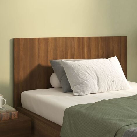 Testiera letto in legno marrone per letto da 135 cm Haydé