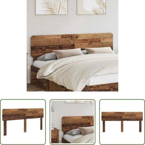 Testiera moderna -  Testiera Legno vecchio 180 cm Legno multistrato