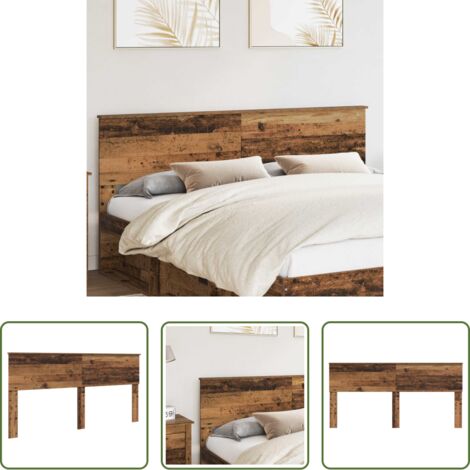 Testiera moderna -  Testiera Legno vecchio 180 cm Legno multistrato