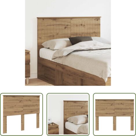 Testiera moderna -  Testiera Rovere artigianale 120 cm Legno multistrato