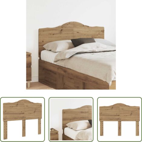 Testiera moderna -  Testiera Rovere artigianale 120 cm Legno multistrato