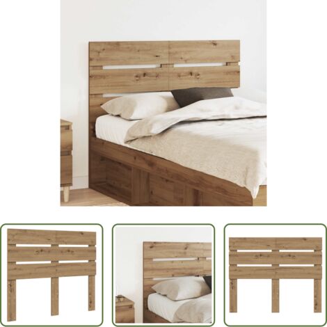 Testiera moderna -  Testiera Rovere artigianale 120 cm Legno multistrato