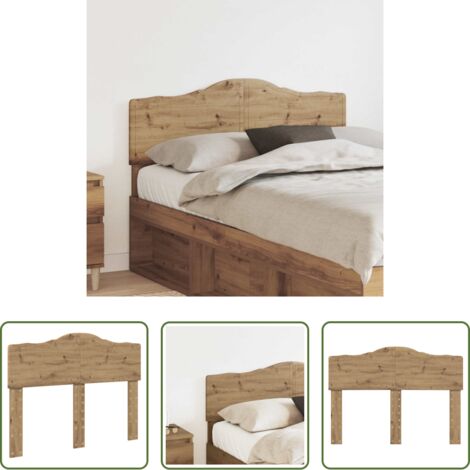 Testiera moderna -  Testiera Rovere artigianale 120 cm Legno multistrato