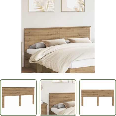 Testiera moderna -  Testiera Rovere artigianale 180 cm Legno multistrato