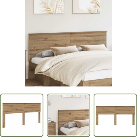 Testiera moderna -  Testiera Rovere artigianale 180 cm Legno multistrato