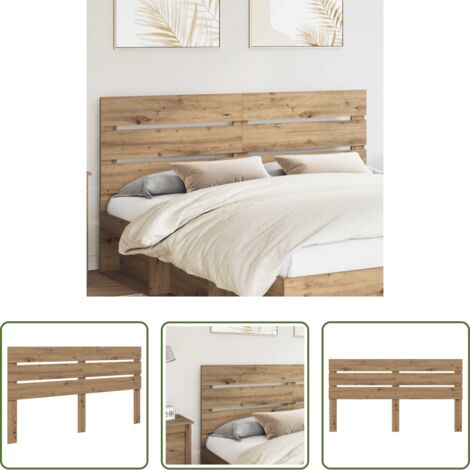 Testiera moderna -  Testiera Rovere artigianale 180 cm Legno multistrato