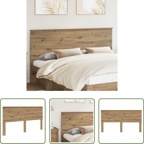 Testiera moderna -  Testiera Rovere artigianale 180 cm Legno multistrato