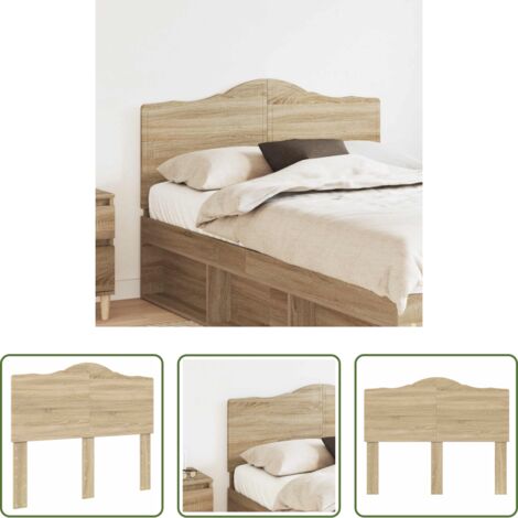Testiera moderna -  Testiera Rovere Sonoma 120 cm Legno multistrato