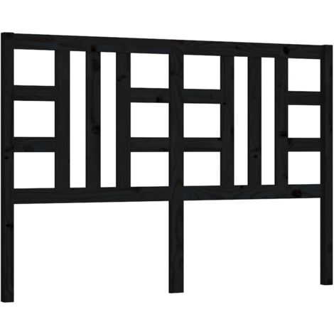 Testiera per dormire accessorio per camera da letto 166 x 4 x 100 cm in legno di pino nero TDL0202205