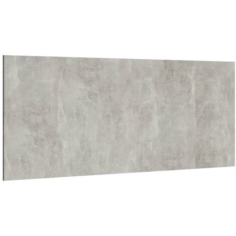Testiera per dormire accessorio per camera da letto 200 x 1,5 x 80 cm MDF grigio TDL0203236