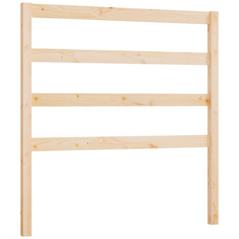 Testiera per dormire accessorio per camera da letto 95 x 4 x 100 cm in legno di pino massiccio TDL0205885