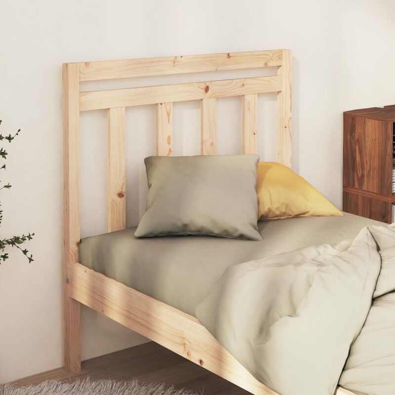 Testiera per Letto, Schienale del letto 95x4x100 cm in Legno Massello di Pino vidaXL