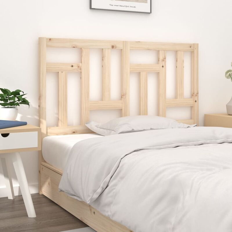 Furniture Limited - Testiera per Letto 205,5x4x100 cm Legno