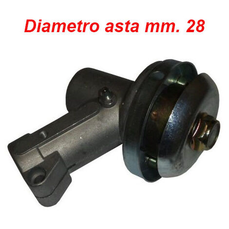 Testina coppia conica accessori ricambio per decespugliatore attacco 9 righe mm.28 - CC14 -